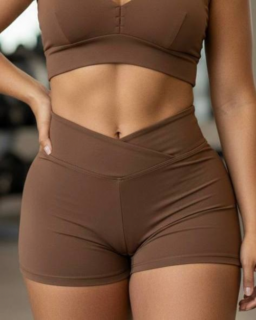 Short Fitness Modelador Cacau