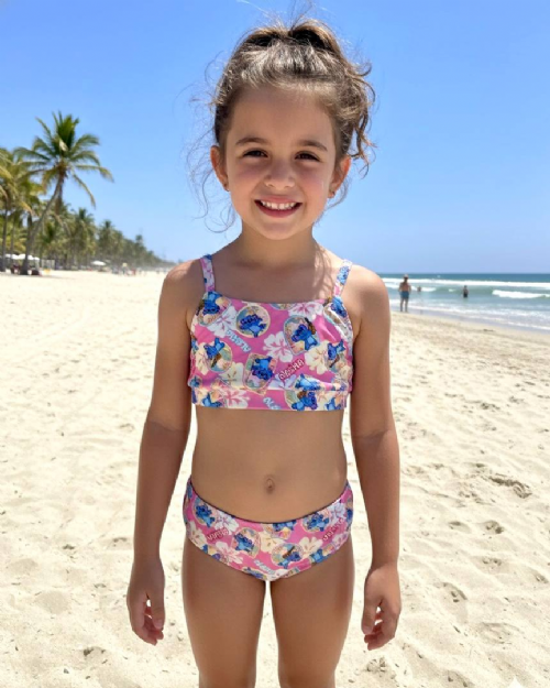 Conjunto Infantil Stitch