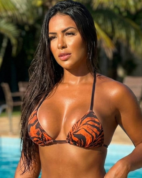 Cortininha Olmpia Tiger Black