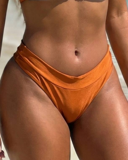 Calcinha Fio Comfort Terracota Shine