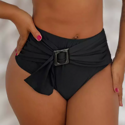 Calcinha Retr�  Kris Preta