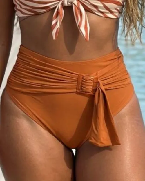Calcinha Retr� Kris Terracota
