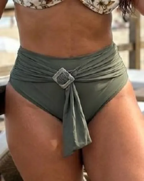 Calcinha Retr� Kris Verde Oliva