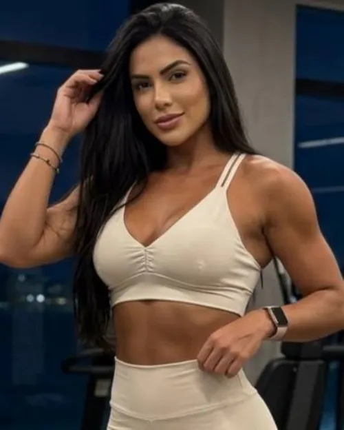 Top Fitness Multiformas Off White Poliamida