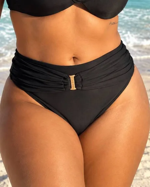 Calcinha Retr� Armani Preta