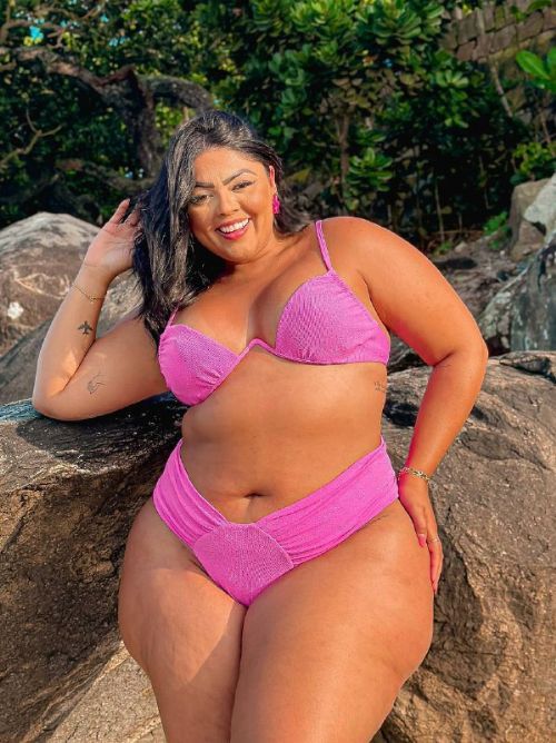 Conjunto Curves Rosa Shine