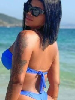 Top Tomara Que Caia Resort Azul Royal com bojo