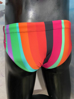 Sunga Slim Lollipop coral