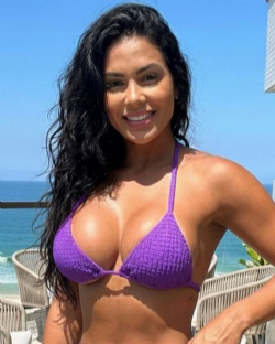 Cortininha Olmpia Drapeada Roxo Escuro