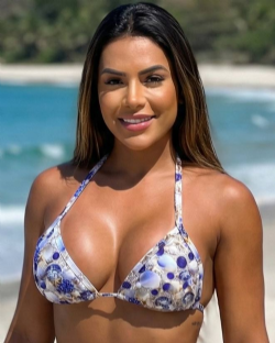 Cortininha Estampada Conchas