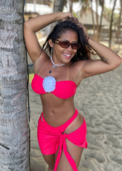 Kit Conjunto Cindy + Saia Multiformas Vermelho