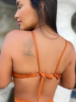 Top Meia Ta�a Kapana Terracota