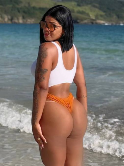 Mai� Anita La�os Terracota/Branco