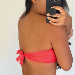 Top Cindy Argola Vermelho Chilli