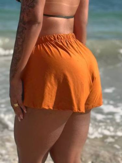 Short B�sico Terracota