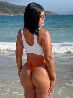 Mai� Anita La�os Terracota/Branco