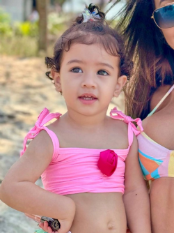 Top Infantil Teen Flower Rosa Beb�