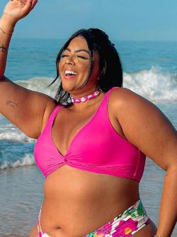 Top Ravena Torcido Pink