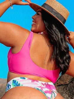 Top Ravena Torcido Pink