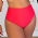 Calcinha Retr Alta Vermelha